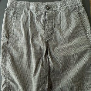 Men's North Face Plaid Shorts size 36